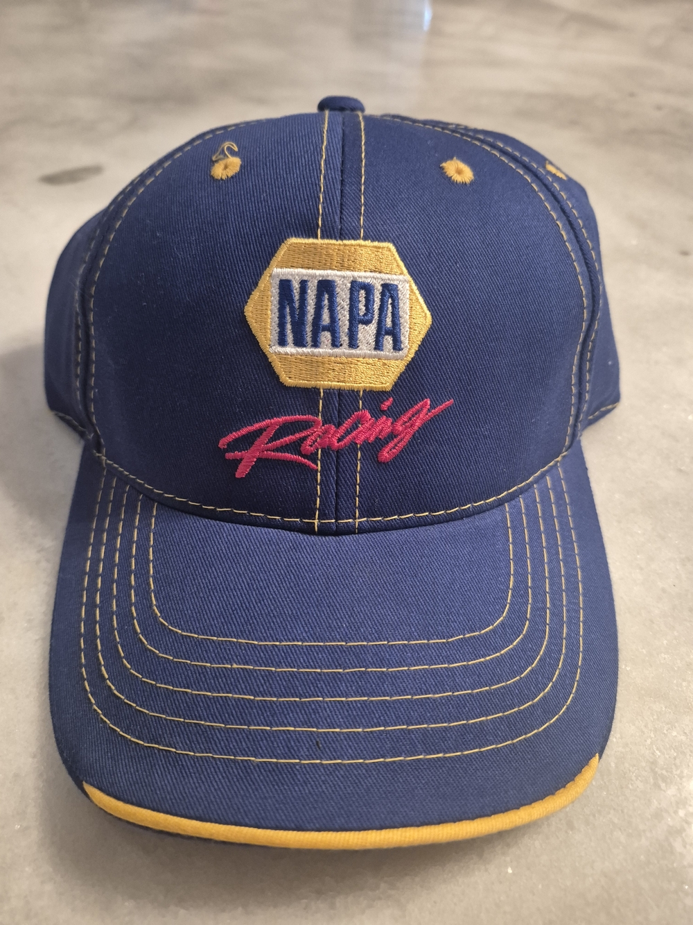 NAPA Racing Michael Waltrip Cap with Yellow & Red Accents